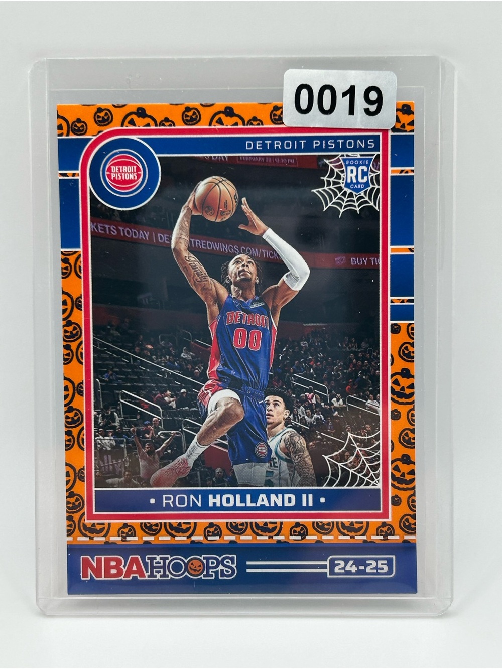 Ron Holland II Detroit Pistons NBA Haunted Hoops Rookie Card 🎃